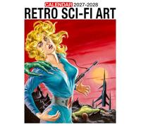 Retro Sci-Fi Art Calendar 2027 - 2028: 24-Month Planner Covering Jan 2027 to December 2028, US Holidays, Great Gift For Organizing & Planning