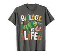 Retro Science Biology IS Life Squad Team Teacher Learn Stud Camiseta