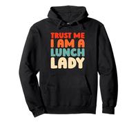 Retro Señora Del Almuerzo Casino Colegio Vintage Lunch Lady Sudadera con Capucha