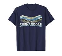 Retro Shenandoah National Park Vintage Style Virginia Camiseta