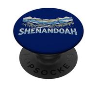 Retro Shenandoah National Park Vintage Style Virginia PopSockets PopGrip Adhesivo