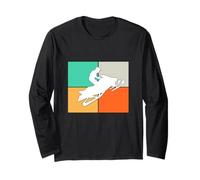 Retro Snowmobile -Send It USA Snow Trineo Invierno Montaña Regalo Manga Larga