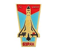 Retro Socialista Estrella Esmalte Pin Con Hoz Y Martillo Para Abrigo O Gorra, Normal, Metal no precioso