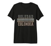 Retro Soledad Colombia Camiseta Premium