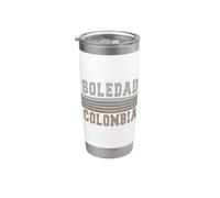 Retro Soledad Colombia Vaso térmico de acero inoxidable de doble pared