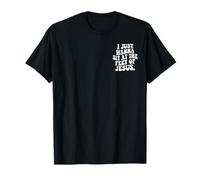 Retro Solo Quiero Sentarme A Los Pies De Jesús Christian Camiseta