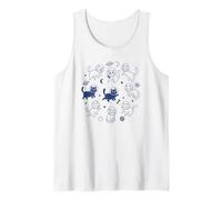 Retro Space Cats Astronauta Galaxy Estética Camiseta sin Mangas