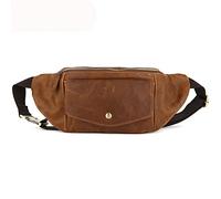 Retro Sport Brusttasche Herren Tasche Casual Umhängetasche Trendy Rucksack Outdoor Casual Männer Tasche (B,35,4,14cm)