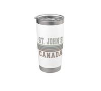 Retro St. John's Canadá Vaso térmico de acero inoxidable de doble pared
