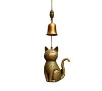 Retro Style Cat Wind Chimes - Handcrafted Outdoor Decor - Porch, Garden or Window - Weather-Resistant & Long-Lasting(E)