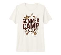 Retro Summer Camp 2026 Camping Director Vibes Personal Enfermera Camiseta Premium