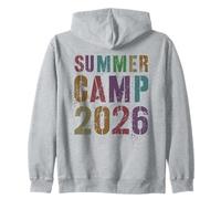Retro Summer Camp 2026 Staff Vibes Anfitrión Besties My Adventure Sudadera con Capucha