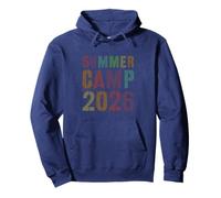 Retro Summer Camp 2026 Staff Vibes Anfitrión Besties My Adventure Sudadera con Capucha