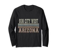Retro Sun City al Oeste de Arizona Manga Larga