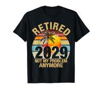 Retro Sunset Retired 2029 Ya no es mi Problema Jubilación Camiseta
