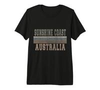 Retro Sunshine Coast Australia Camiseta Premium