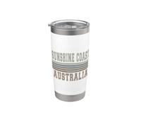 Retro Sunshine Coast Australia Vaso térmico de acero inoxidable de doble pared