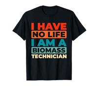Retro Sustentabilidad Energía - Vintage Tecnico En Biomasa Camiseta