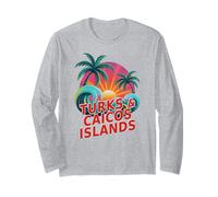 Retro Tailandia Phuket Primo Viaje Natación Vacaciones Coincidencia Manga Larga