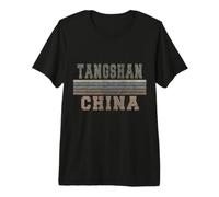 Retro Tangshan China Camiseta Premium