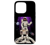 Retro Tape Astronaut EDM Rave BPM Addict Sober ART EN LA PARTE TRASERA Carcasa para iPhone 15 Pro Max