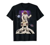 Retro Tape Astronauta EDM Rave BPM Addict Sober Raver PLUR Camiseta