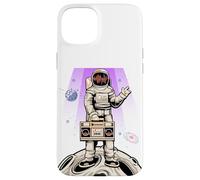 Retro Tape Astronauta EDM Rave BPM Addict Sober Raver PLUR Carcasa para iPhone 15 Plus