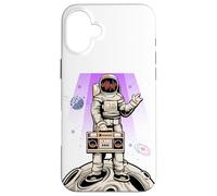Retro Tape Astronauta EDM Rave BPM Addict Sober Raver PLUR Carcasa para iPhone 16 Plus