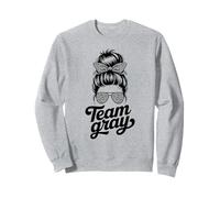 Retro Team Grey Field Day Run Fun Summer Camp Dream Games Sudadera