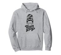 Retro Team Grey Field Day Run Fun Summer Camp Dream Games Sudadera con Capucha