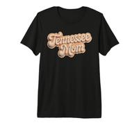 Retro Tennessee Mom Cute Retro Denim Fashion Women's Camiseta Premium