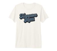 Retro Tennessee Mom Cute Retro Denim Fashion Women's Camiseta Premium