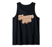 Retro Tennessee Mom Cute Retro Denim Fashion Women's Camiseta sin Mangas