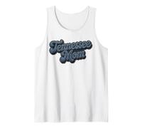Retro Tennessee Mom Cute Retro Denim Fashion Women's Camiseta sin Mangas