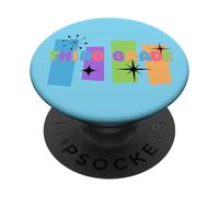 retro tercer grado impresionante matemáticas lectura gramática profesor PopSockets PopGrip Adhesivo