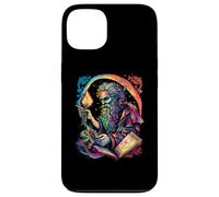 Retro The Hermit Tarot Card Occult Gothic Creepy Colorful Carcasa para iPhone 13