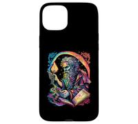 Retro The Hermit Tarot Card Occult Gothic Creepy Colorful Carcasa para iPhone 15 Plus