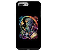 Retro The Hermit Tarot Card Occult Gothic Creepy Colorful Carcasa para iPhone 7 Plus/8 Plus