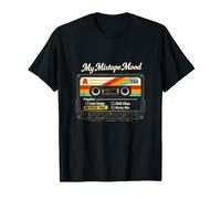 Retro Throwback My Mixtape Mood Road Trip 80s Divertido Clásico Camiseta