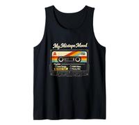 Retro Throwback My Mixtape Mood Road Trip 80s Divertido Clásico Camiseta sin Mangas