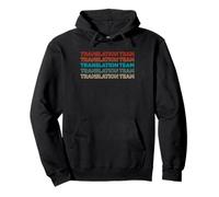 Retro Traductor Equipo Interpretación - Vintage Traductor Sudadera con Capucha