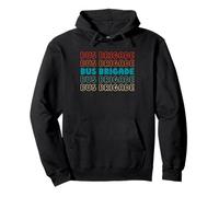 Retro Transporte Escolar - Conductor De Autobús Escolar Sudadera con Capucha