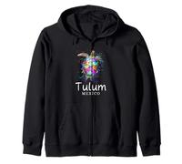 Retro Tulum México Sudadera con Capucha