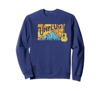 Retro Unplug Bluegrass & Acoustic Music Design Sudadera