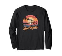 Retro Venice Beach California Beach Los Angeles Manga Larga