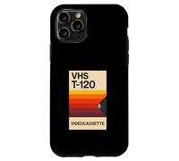 Retro VHS T-120 Videocassette 80s Nostalgia Video analógico Carcasa para iPhone 11 Pro