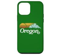 Retro Vibe Oregon Sweatshirt Vintage Mountains & Sun Carcasa para iPhone 12 Mini