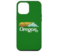 Retro Vibe Oregon Sweatshirt Vintage Mountains & Sun Carcasa para iPhone 12 Pro MAX
