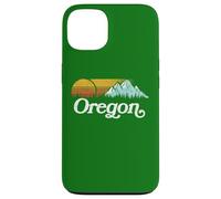 Retro Vibe Oregon Sweatshirt Vintage Mountains & Sun Carcasa para iPhone 13