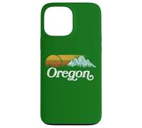 Retro Vibe Oregon Sweatshirt Vintage Mountains & Sun Carcasa para iPhone 13 Pro MAX